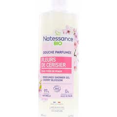 Natessance Gel Douche Parfumée Fleurs de Cerisier Bio 500 ml
