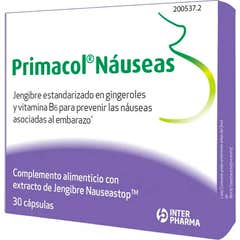 Primacol Nausées 30 Capsules