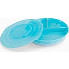 Assiette divisée Twistshake +6 Mois Bleu 1 pièce