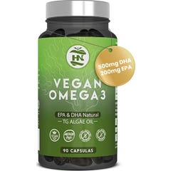 HN Vegan Omega 3 EPA & DHA Natural Huile d'Algues 90 caps