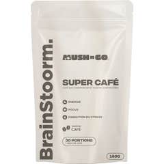 Mush N Go Café Adaptogène Brainstoorm Goût Café 180 g