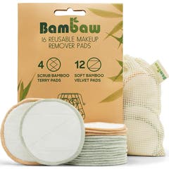 Bambaw Disques Démaquillants Réutilisables 16 Unités