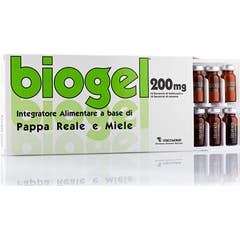 Biogel Gelée Royale Miel 200mg 10uts