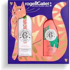 Roger & Gallet Coffret Eau Parfumée Bien-être Fleur De Figuier 100ml + Lait Corporel