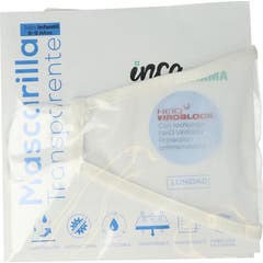 Inca Farma Masque Transparent Blanc Enfant 1 Unité