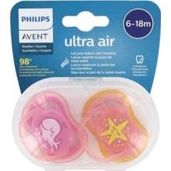 Philips Avent Ult Air Bal Etoil6-18M 2uds