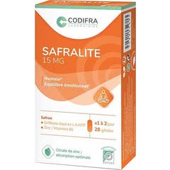 Codifra Safralite Amélioration d?Humeur 15mg x 28 gélules