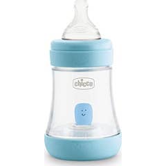 Biberon Perfect 5 0M+ 150ml Sil. Bleu