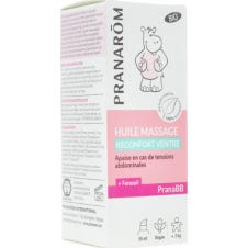 PranaBB Huile Massage Réconfort Ventre Bio 30ml
