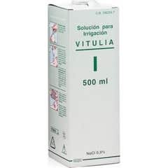 Vitulia Solution d'Irrigation Contre les Brûlures 500ml