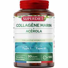 SUPERDIET Collagène Marin + Vitamine C 180 comprimés
