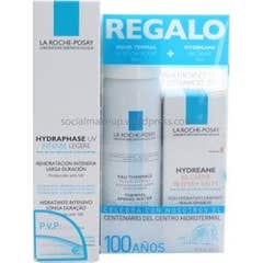 La Roche Posay Pack Hydraphase Hydratation Intensive Légère 50ml + Eau Thermale 50g + Crème BB 15ml