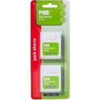 PHB Fil dentaire avec fluor et menthe 50m+50m