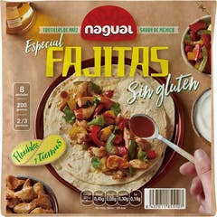 Nagual Special tortilla de maïs Fajita sans gluten 200g