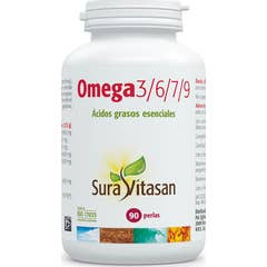 Sura Vitasan Omega 3/6/7/9 90 Perles