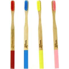 Brosse à dents adulte douce en bambou 1pc