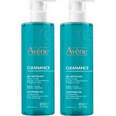 Avene Cleanance Gel Nettoyant 2x400ml
