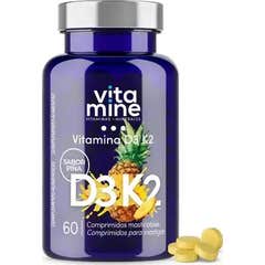Herbora Vitamine D3 K2 Ananas 60comp
