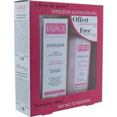 Uriage RRoséliane Crème Anti-Rougeurs + Fluide Nettoyant