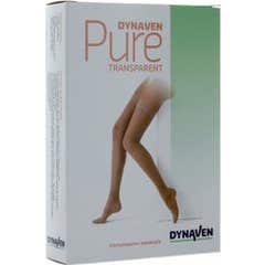 Dynaven Pur Chaussette Transparent Beige Claire Xs N 1 Paire