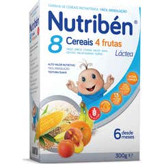 Nutribén 8 Cereais 4 Frutas Láctea +6m 600g