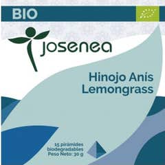 Josenea fenouil anós citronnelle bio boîte 15 pyramides