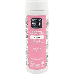Naturabio Mousse Nettoyante Rose Calendula 200 ml
