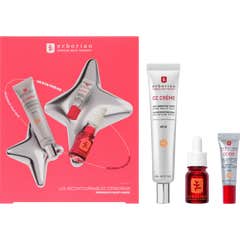 Erborian Kit CC Crème Dorée + CC Eye + Skin Therapy