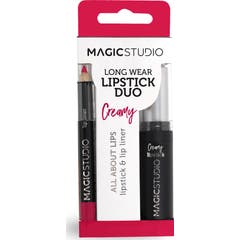 Magic Studio Set Long Wear Rouge à Lèvres & Crayon Lèvres Creamy