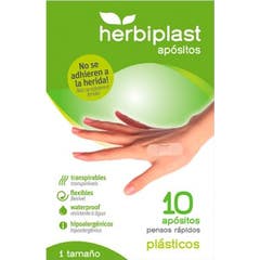 Herbiplast Aposito Adhesivo Plastico Color 10uds