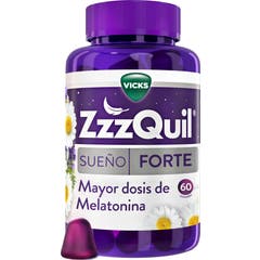 Zzzquil Sommeil Fort 60 Gummies