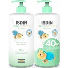 Isdin Baby Naturals Gel Champú 2x400ml