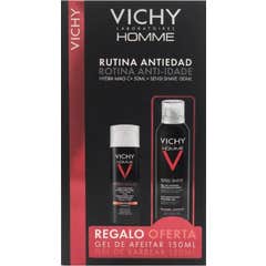 Vichy Homme Pack Hydra Mag C+ Traitement + Sensi Gel de Rasage