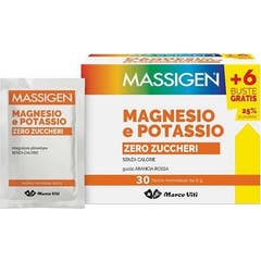 Massigen Magnésium Potassium Zero 24+6 Sachets