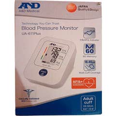 A&D Medical UA-611Plus Blood Pressure Monitor 1ut