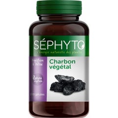 Sephyto Charbon Végétal Bio 200 Gélules