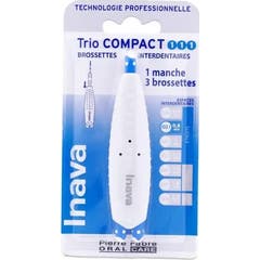 Inava Trio Compac Brossett 1/1/1 Blist/6