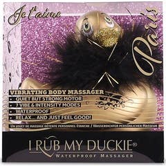 Big Teaze Toys I Rub My Duckie 2.0 Vibrateur Paris Gold 1pièce