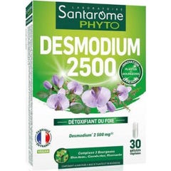 Santarome Desmodium Détoxifiant Du Foie 2500 30 Gélules