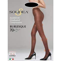 Solidea Burlesque 70den Sheer Collant Noir Taille 2M 1ut