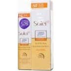 Spray Solaire Solaire Sec Solei SPF50+ 125ml + Crème Solaire Visage SPF50+ 50ml