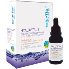 Saluvital Hyaluvital 3 Acide Hyaluronique 30 ml