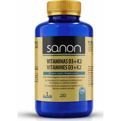 Sanon Vitamines D3+K2 360 gélules