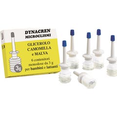 Dynacren Microenema Camomille et Mauve 6uts