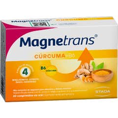 Magnetrans Curcuma vit B6 + 355 mg Magnésium 60 gélules
