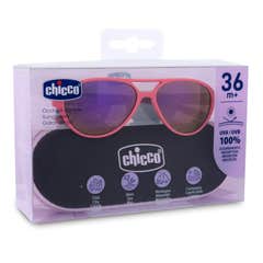 Chicco Lunettes Soleil Enfants Rose 36M+ 1 ut