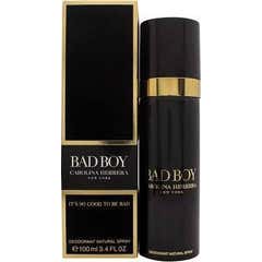 Carolina Herrera Désodorisant Bad Boy 100ml Vaporisateur