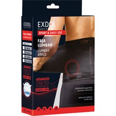 Nosa ceinture lombaire élastique noire T-M