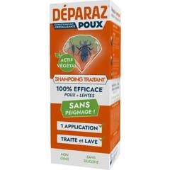 Déparaz Poux Shampooing Traitant Poux Lentes 150 ml