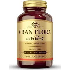 Solgar Cran Flora 60 gélules végétales Solgar Cran Flora 60 gélules végétales